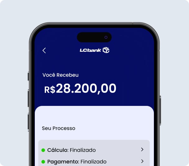 foto de celular com pagamento de antecipação na tela